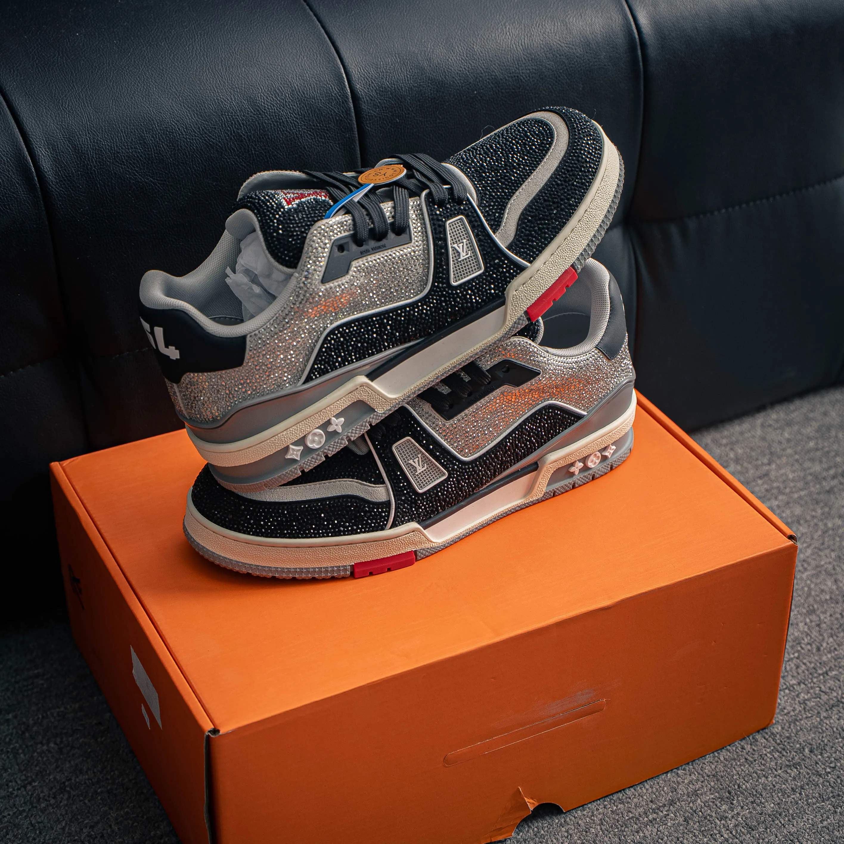 【VL 】 LOUIS VUITTON LV Trainer ✦ Cowhide Leather Monogram ，Retro ✦ #54